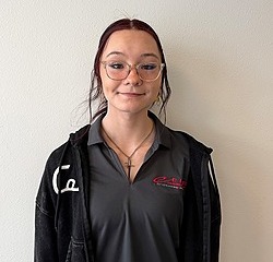 Cashier Kylee Burman in Service at Eide Chrysler